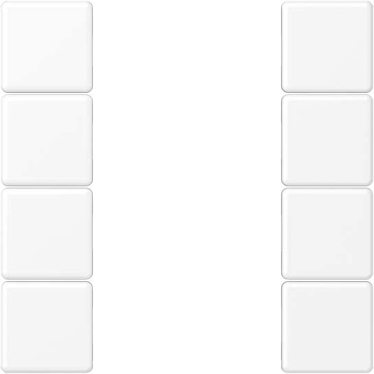 Jung - Module F50 de touche 4 voies, complet / A 500 blanc mat