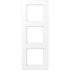 Jung - Cadre de finition 3 postes / Série A 550 blanc mat