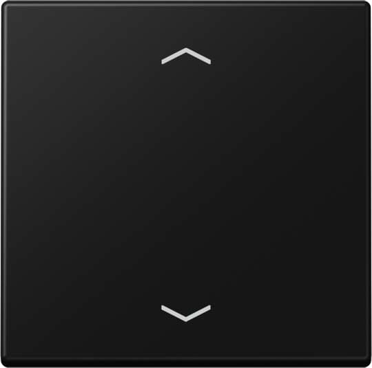 Jung - Enjo simple doigt cde volet roulant - A 500 noir mat pour BP BCU EIB