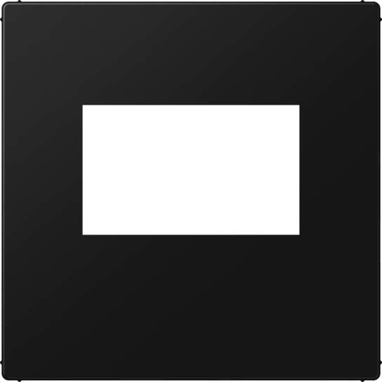 Jung - Enjoliveur pour interface USB / A 500 noir mat