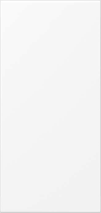 Jung - Enjoliveur pour platine F50 / LS 990 blanc mat