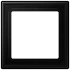 Jung - Cadre 1 poste / LS 990 noir mat