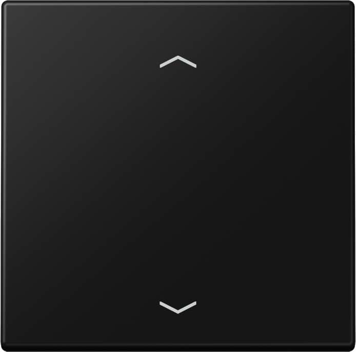 Jung - Enjo simple doigt cde volet roulant  / LS 990 noir mat pour BP BCU EIB