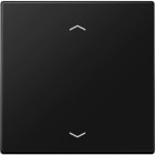 Jung - Enjo simple doigt cde volet roulant / LS 990 noir mat pour BP BCU EIB