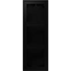 Jung - Boîtier saillie 3 postes avec cadre / LS 990 noir mat