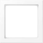 Jung - Cadre de compensation / LS 990 blanc mat pour enjoliveur 55x55 mm
