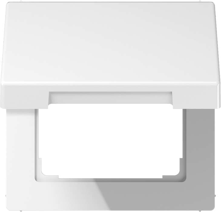 Jung - Enjo couvercle résistant aux chocs pour 50x50 / LS 990 blanc mat