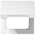 Jung - Enjo couvercle résistant aux chocs pour 50x50 / LS 990 blanc mat