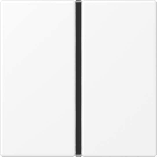 Jung - Module de touche 1 voie, complet / A 500 blanc mat