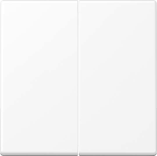 Jung - Enjo double touche pour mécanisme BP-BCU F10 A10xxxST / A 500 Blanc mat