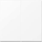 Jung - Enjo double touche pour mécanisme BP-BCU F10 A10xxxST / A 500 Blanc mat