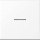 Jung - Enjo simple touche à voyant pour méca BP-BCU F10 A10xxxST / A 500 Blanc mat