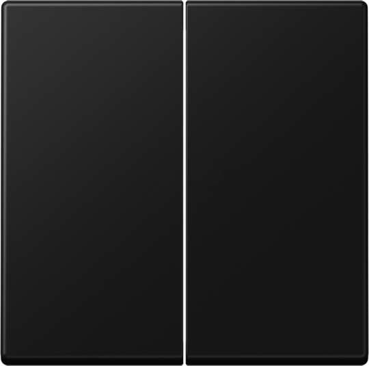 Jung - Enjo double touche pour mécanisme BP-BCU F10 A10xxxST / A 500 Noir mat