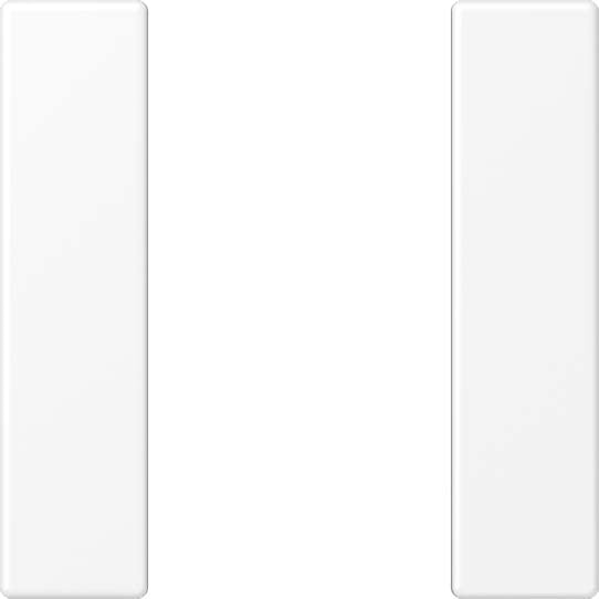 Jung - Module F50 de touche 1 voie, complet / A 500 blanc mat