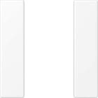 Jung - Module F50 de touche 1 voie, complet / A 500 blanc mat