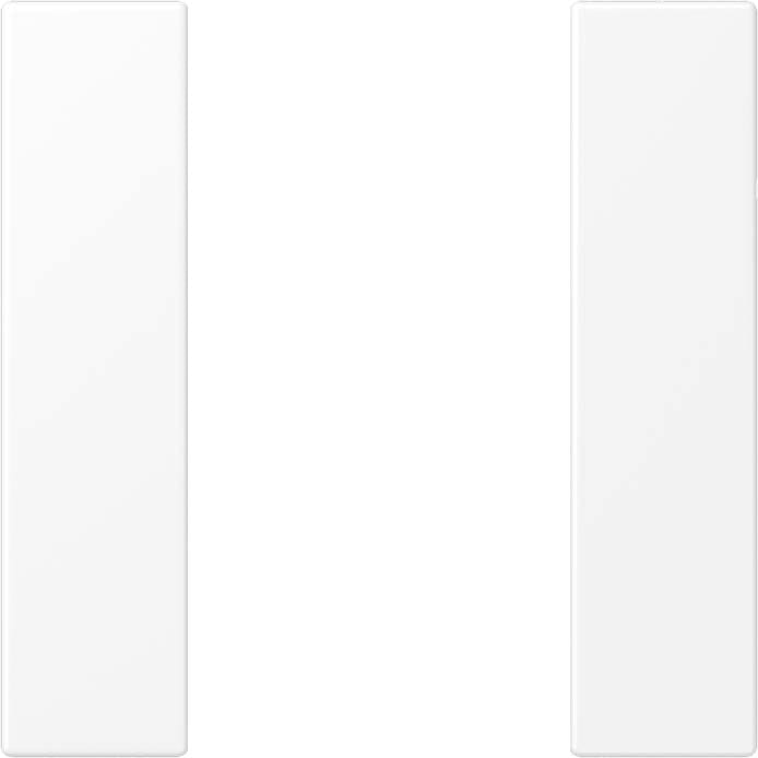 Jung - Module F50 de touche 1 voie, complet / LS 990 blanc mat