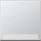 Jung - Enjoliveur simple touche avec PE / Série A 500 Aluminium