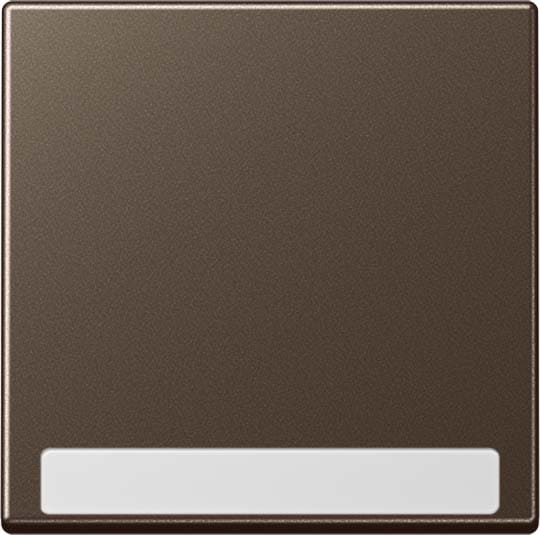 Jung - Enjoliveur simple touche avec PE / Série A 500 Moka