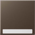 Jung - Enjoliveur simple touche avec PE / Série A 500 Moka