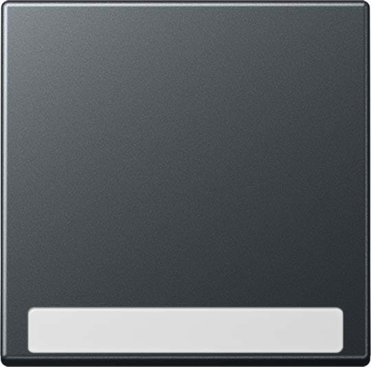 Jung - Enjoliveur simple touche avec PE / Série A 500 Anthracite