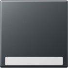 Jung - Enjoliveur simple touche avec PE / Série A 500 Anthracite