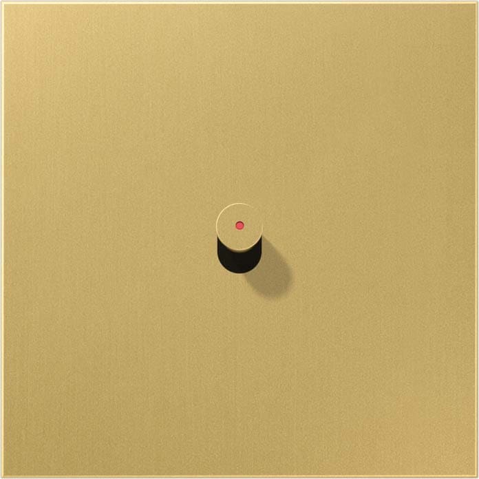 Jung - Enjo simple à voyant avec 1 levier Cône / LS 1912 Laiton