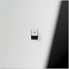 Jung - Enjo simple à voyant avec 1 levier Cube / LS 1912 Chrome