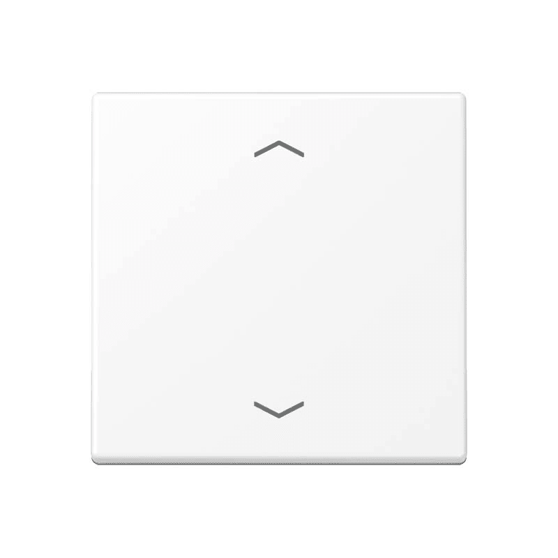 Jung - Enjo simple touche avec flèches pour mécanisme BP-BCU A10xxxST/ A 500 Blanc Mat