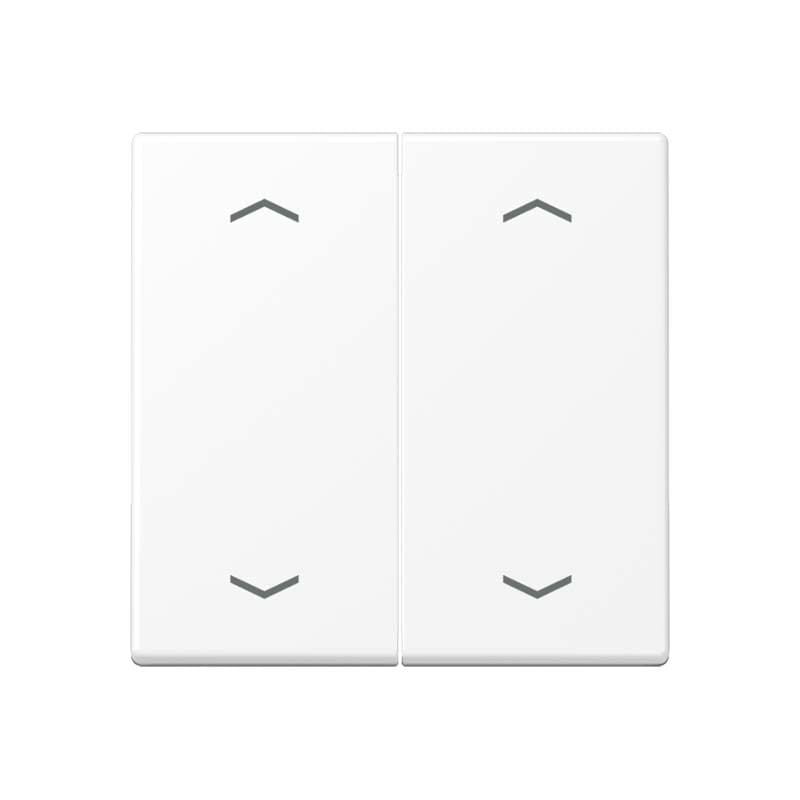 Jung - Enjo double touche avec flèches pour mécanisme BP-BCU A10xxxST/ A 500 Blanc Mat