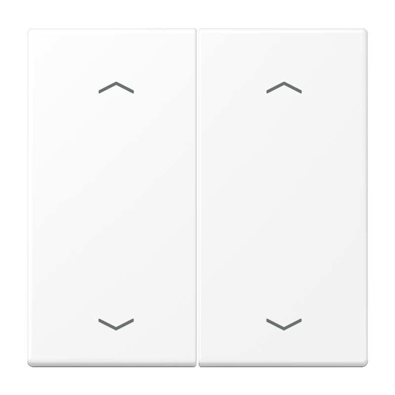 Jung - Enjo double touche flèches pour mécanisme BP-BCU LSCD10xxxST/ LS 990 Blanc Mat