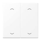 Jung - Enjo double touche flèches pour mécanisme BP-BCU LSCD10xxxST/ LS 990 Blanc Mat