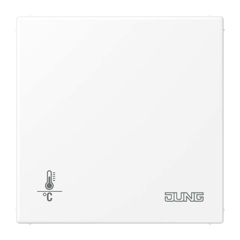 Jung - Régulateur KNX borgne avec entrée binaire / LS 990 Blc Mat