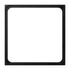 Jung - Cadre de compensation / LS 990 Noir Mat