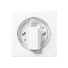 Jung - Enjo pour interrupteur rotatif / A500 Blanc Mat