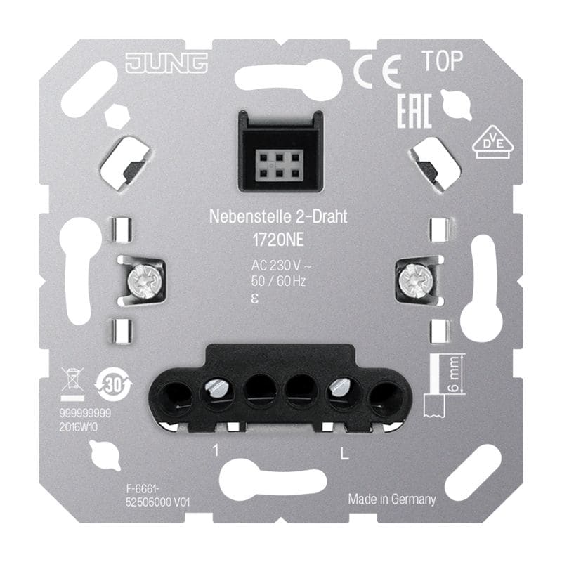 Jung - Méc satellite 2 fils pour méca variapush 17?