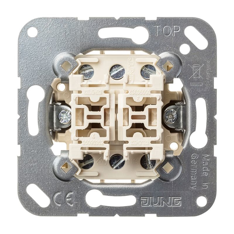 Jung - Interrupteur Multi-Switch 4 circuits avec phase commune