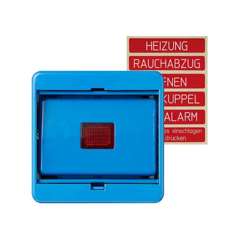 Jung - Enjoliveur de finition Enjoliveur bris de glace CD 500 Bleu