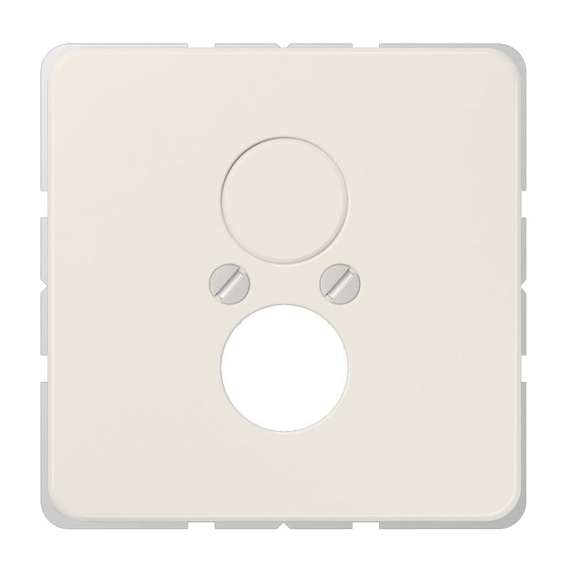 Jung - Enjoliveur pour 2 connecteurs électriques circulaires