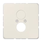 Jung - Enjoliveur pour 2 connecteurs électriques circulaires