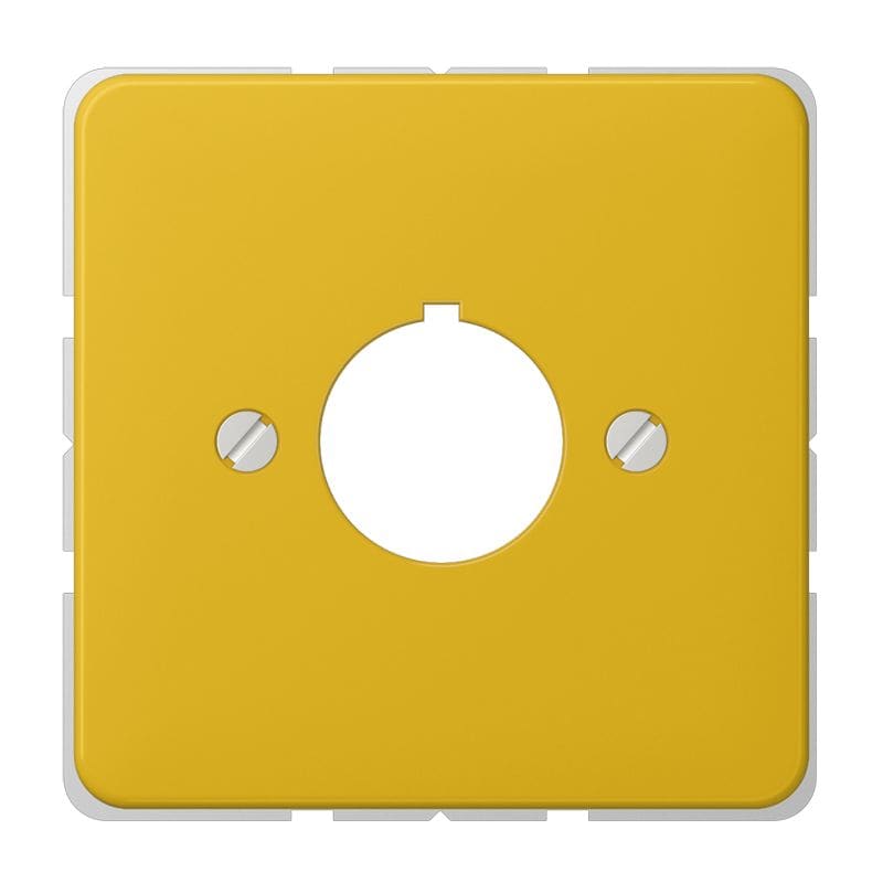 Jung - Enjoliveur pour auxiliaire 22,5 mm / CD 500 Jaune