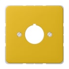 Jung - Enjoliveur pour auxiliaire 22,5 mm / CD 500 Jaune