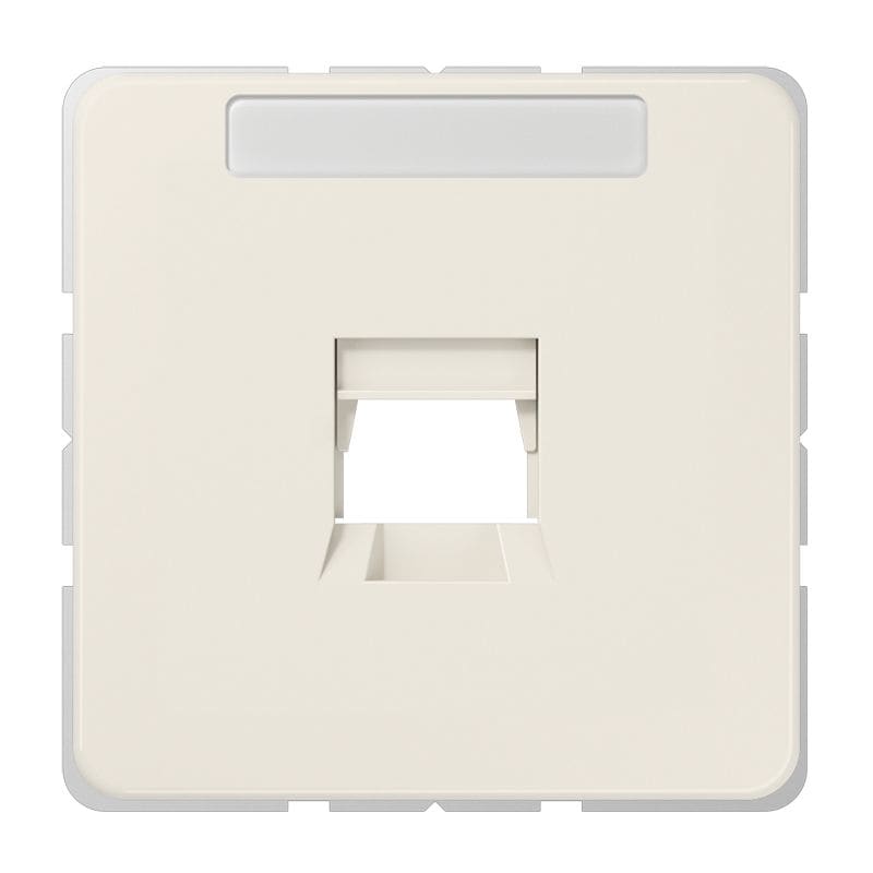 Jung - Enjoliveur pour noyau simple Modular Jack, RJ11-12 et RJ45