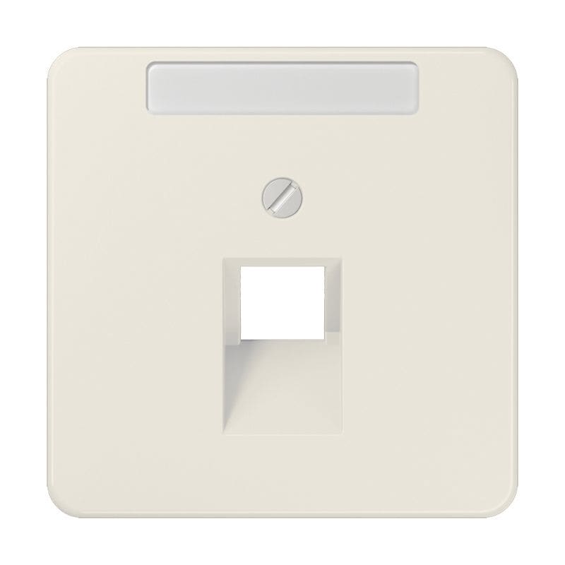 Jung - Enjoliveur avec porte étiquette pour  méca. IAE/UAE