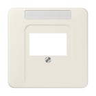 Jung - Enjoliveur avec porte étiquette pour mécanisme TAE / CD 500 Ivoire