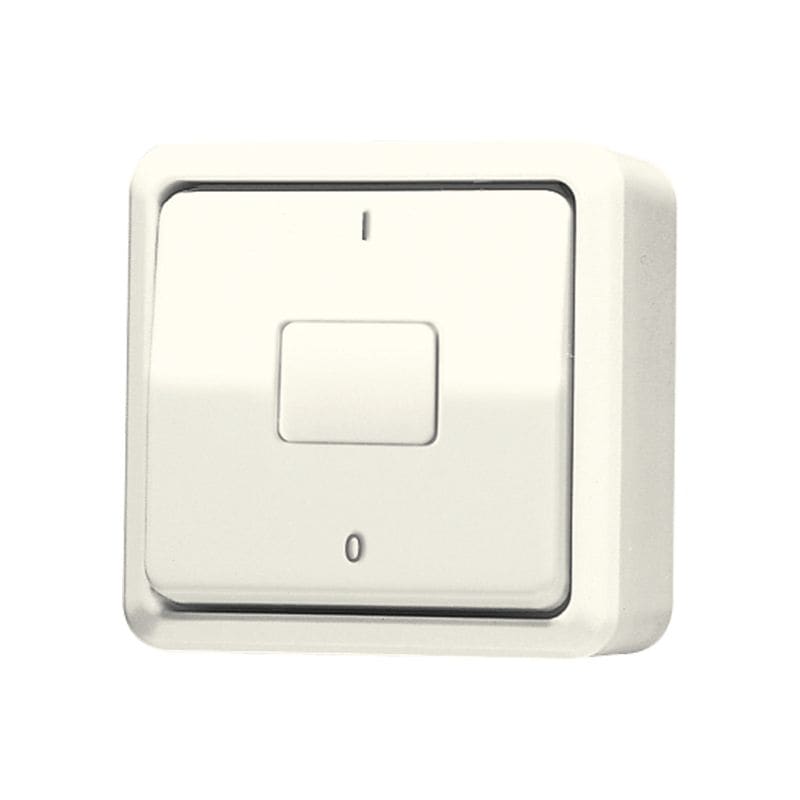 Jung - Inter à bascule 10 AX 250 V ~ / AP 600 Ivoire