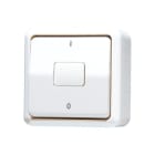 Jung - Inter à bascule 10 AX 250 V ~ / AP 600 Blanc
