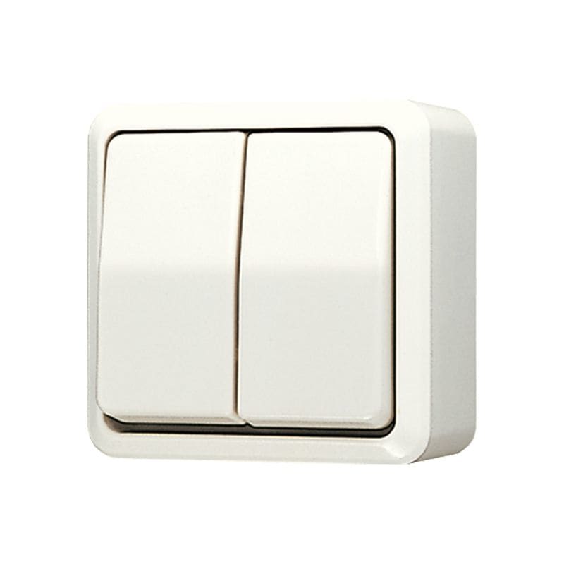 Jung - Interrupteur à bascule 10 AX 250 V ~ / AP 600 Ivoire