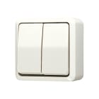 Jung - Interrupteur à bascule 10 AX 250 V ~ / AP 600 Ivoire