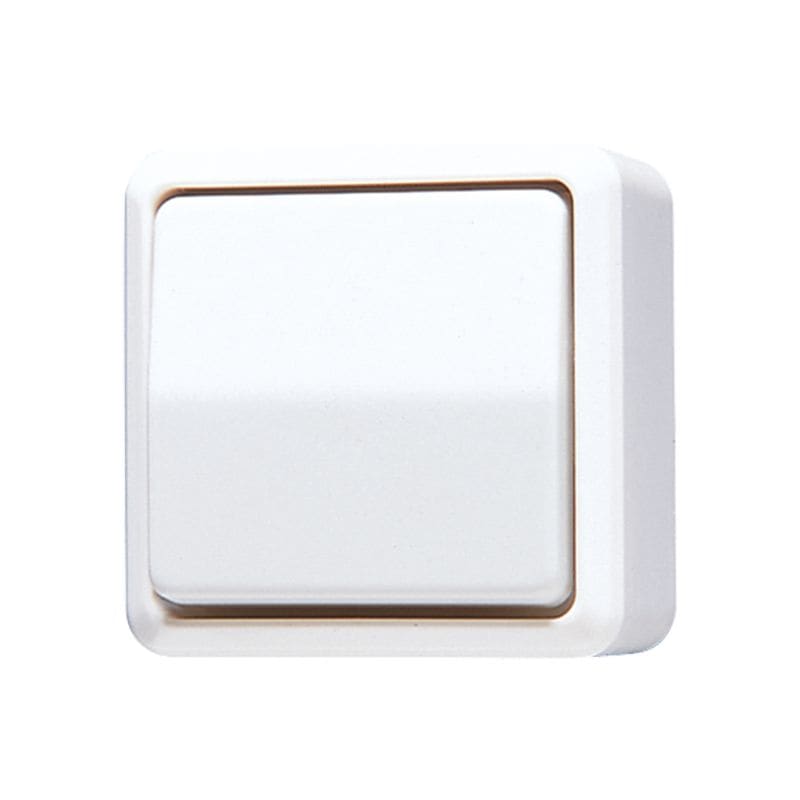 Jung - Interrupteur à bascule 10 AX 250 V ~ / AP 600 Blanc