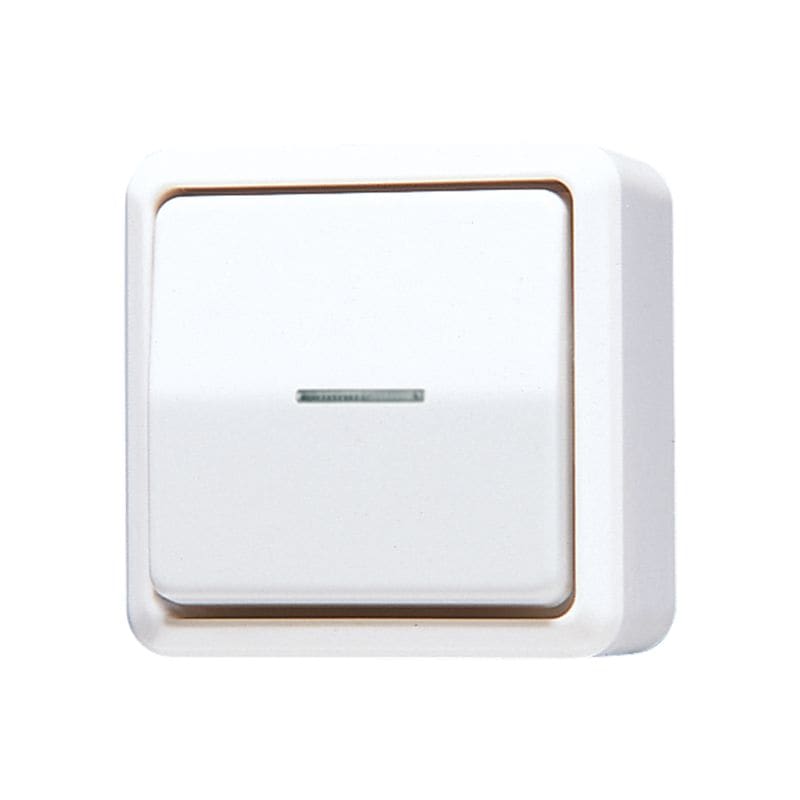 Jung - Interrupteur à témoInterrupteur 10 AX 250 V ~ / AP 600 Blanc